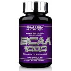 BCAA 1000 100 кап Scitec  Nutrition 